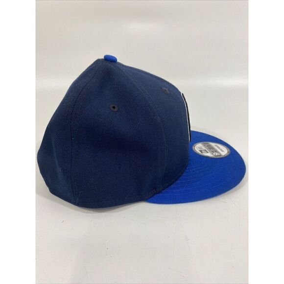 9Fifty New Era Dallas Mavericks Two Tone SnapBack Cap Hat Blue Navy - Picture 6 of 10